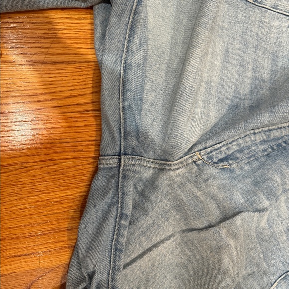 Favorite Daughter The Mischa High Rise Wide Leg Ankle Jeans Palisades 30 - Picture 7 of 8